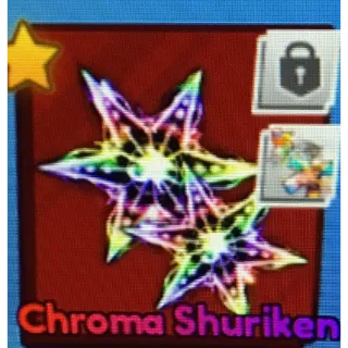 chroma shurikens bladeball sword