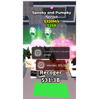 SPOOKY AND PUMPKY (320M/S)