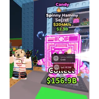 SPINNY HAMMY CANDY (204M/s)