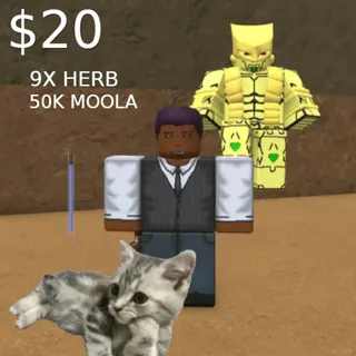 bridger: WESTERN I THE WORLD ACC 9X HERB 50K MOOLA