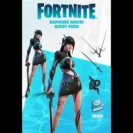 FORTNITE - SAPPHIRE HAGIRI QUEST PACK-Argentina