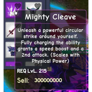 Mighty Cleave