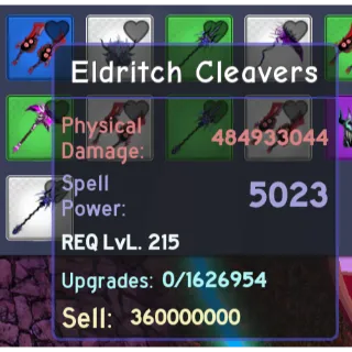 Eldritch Cleavers