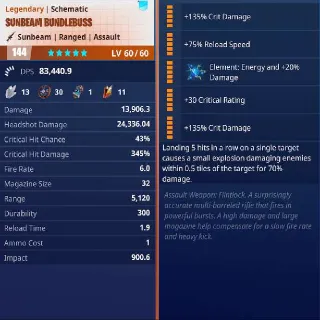30x 144 BUNDLEBUSS