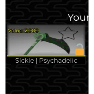 (ANIMATED) SICKLE | PSYCHADELIC