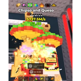 chipso and queso 737 M/S