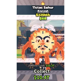 tictac sahur | STEAL A BRAINROT | SAB