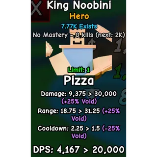 Void king noobini | SLOP TOWER DEFENSE