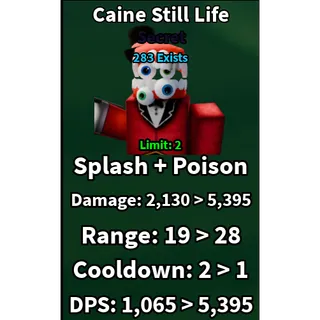 Secret caine still life | slop tower defense