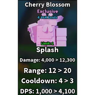 Cherry blossom | slop tower defense