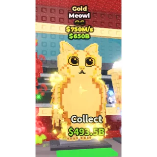 GOLD Meowl OG | steal a brainrot | sab