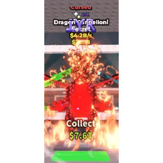 4.2B with 2 rare traits cursed dragon cannelloni | steal a brainrot | sab