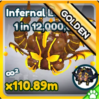 golden infernal lord | tap simulator reborn