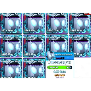 10 overcharged robots | tap simulator