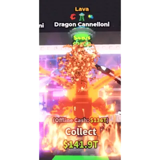 4B/s Lava dragon cannelloni | Steal a brainrot | SAB