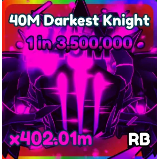 800M stats when maxed out! | RB 40M Darkest Knight | tap simulator