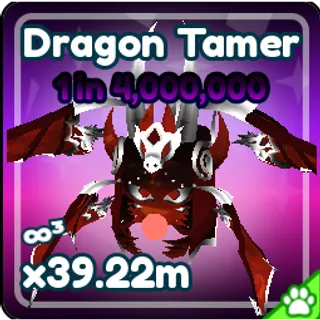 Dragon tamer 40M STATS (110% better than your best stat pet) | tap simulator reborn