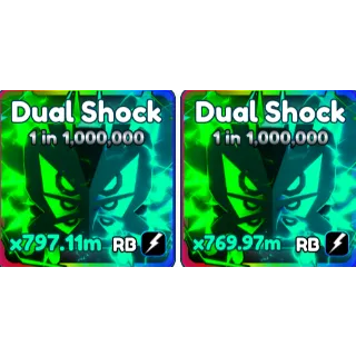 1x rb dual shock 1.3B+ at max | tap simulator