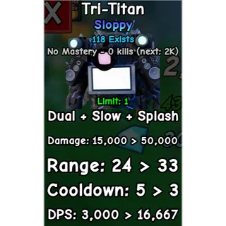 Tri-Titan | SLOPPY | slop tower defense