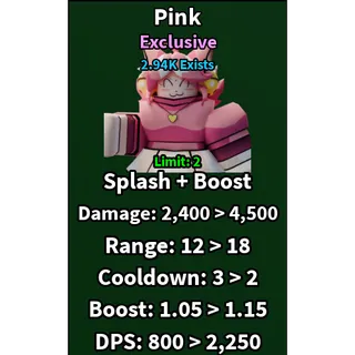 Pink | slop tower defense