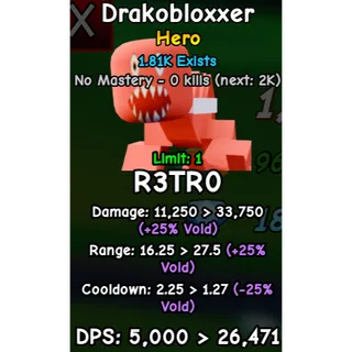 void drakobloxxer | 8 exist | slop tower defense