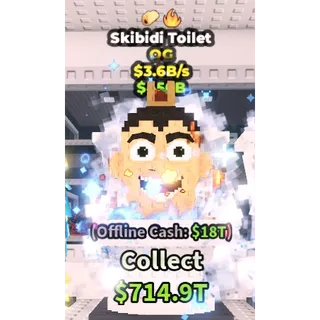 skibidi toilet 3.6B/s | Steal A Brainrot | SAB