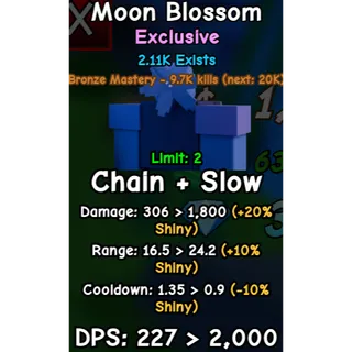 shiny moon blossom | slop tower defense