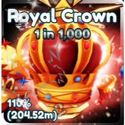 Royal crown | New 1 in 1000 from robux egg! | tap simulator