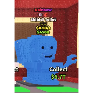 8.5B/s rainbow skibidi toilet | STEAL A BRAINROT | SAB