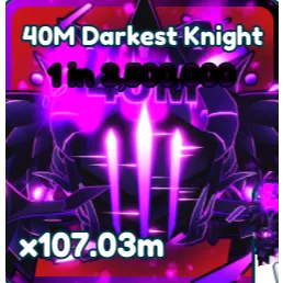 40M Darkest night | tap simulator | 200mil at max!