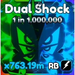 1x Rainbow dual shock 1.3b+ at maxed lvl | tap simulator