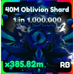 Rainbow 40M Oblivion shard | tap simulator | Serial #1| 385M at max