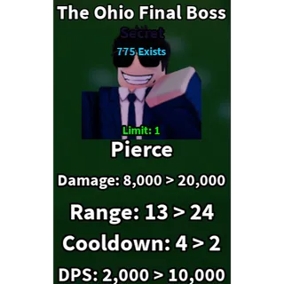 The ohio final boss | slop tower defense