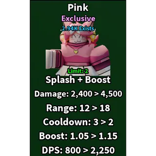 Pink | slop tower defense