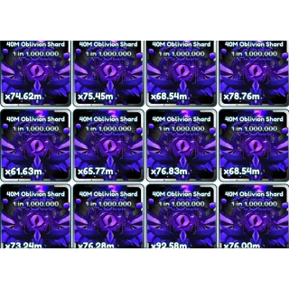 12 oblivion shard bundle | tap simulator