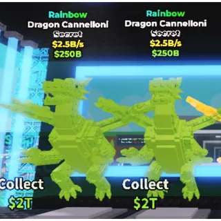 2 Rainbow dragon cannelloni | steal a brainrot | sab