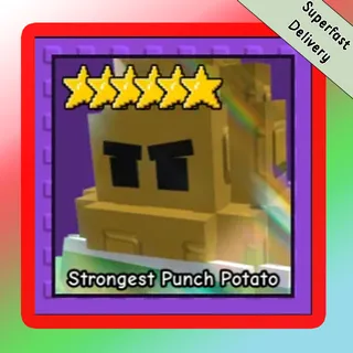 Strongest Punch Potato - Garden Tower Defense