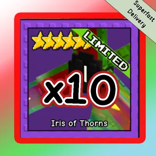 x10 Iris of Thorns (Special Price!) - Garden Tower Defense