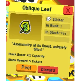 Bee Swarm Simulator | Oblique Leaf