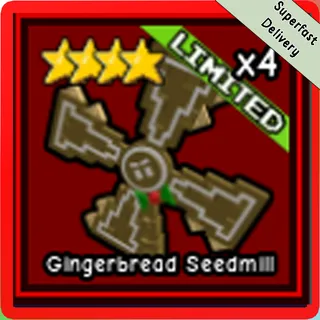 Gingerbread Seedmill - Garden Tower Defense