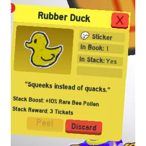 Bee Swarm Simulator | Rubber Duck