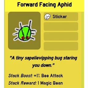 Bee Swarm Simulator | Forward Facing Aphid