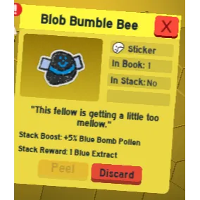 Bee Swarm Simulator | Blob Bumble Bee