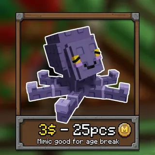 25PCS - NORMAL MIMIC OCTOPUS