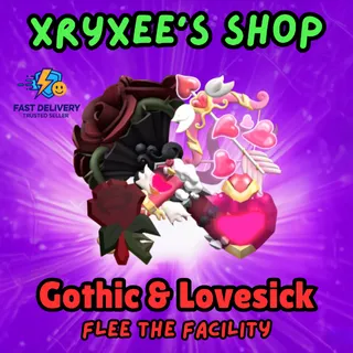 Gothic bouquet & lovesick set - ftf
