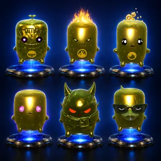 Fortnite Gold Sprite (Pick 1)