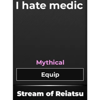 Stream of Reiatsu Type Soul