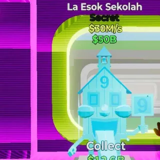 Fortnite Steal The Brainrot Rare Diamond La Esok Sekolah $30M/s