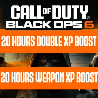 Double XP and Weapon XP