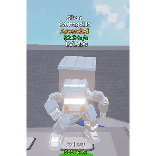 Silver Garbagzilla - Fortnite Go Up 